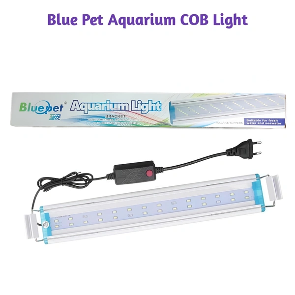 Aquarium COB LED Light – Blue Pet High-Intensity Lighting for Freshwater & Saltwater Tanks up to 60L