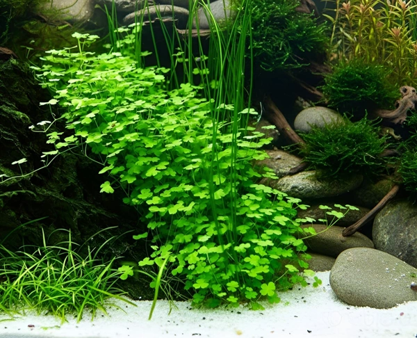 Hydrocotyle Tripartita Japan Live Aquarium Plant Compact Foreground Carpet Plant