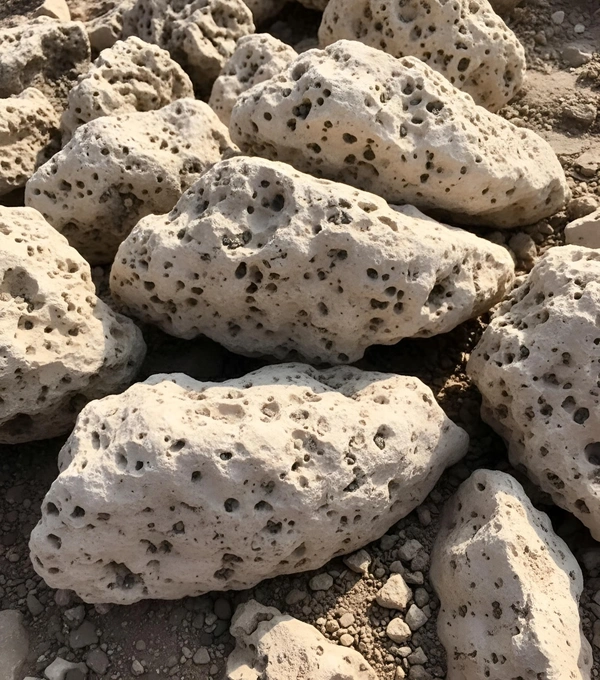 Holey Limestone Aquarium Rock | Natural Porous Stone for Aquascaping & Home Garden Decor