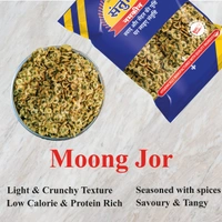 SANTUSHTI NAMKEEN | ROASTED MOONG JOR/DABELA MOONG/BEATEN MOONG | A Perfect Light Weight Chaat Snack, Sugar free snack - 200 Gms