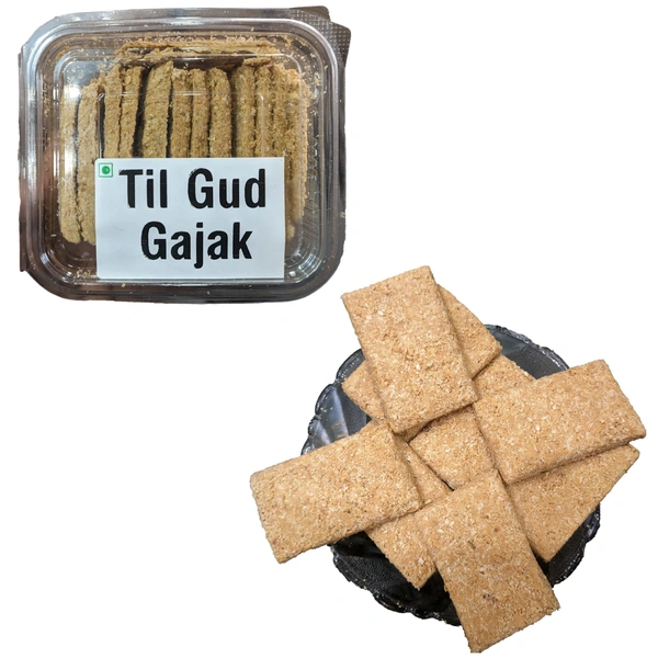 Santuhti Namkeen Til Gud Plain Gajak,  - 250 gms