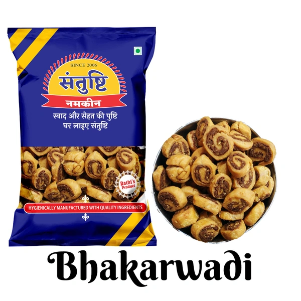 Santushti Namkeen Bhakarwadi, 200 gms - 200 gms