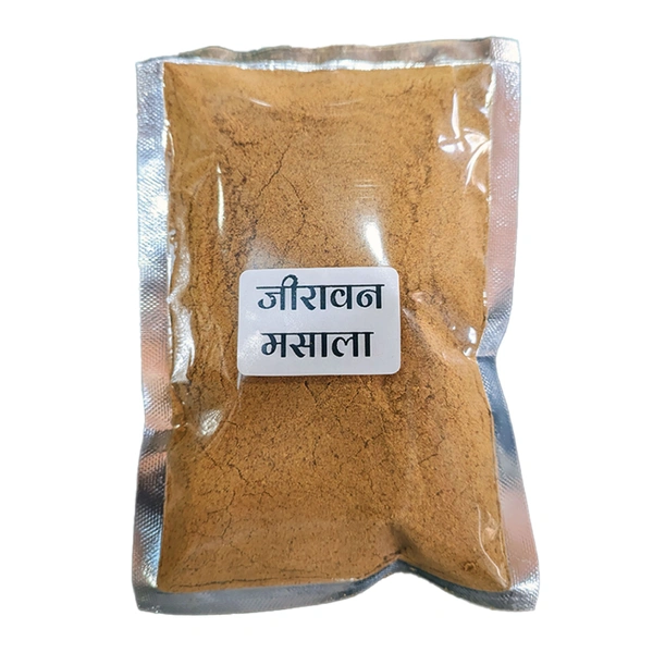 SANTUSHTI NAMKEEN JEERAVAN MASALA, 200 gms, zero onion and garlic - 200 gms