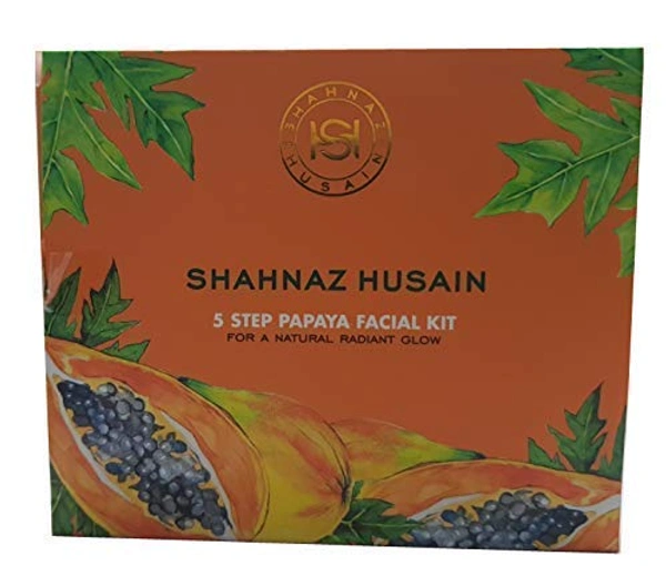 Shahnaz Husain 5 Step Papaya Facial Kit - 50GM - 50gms