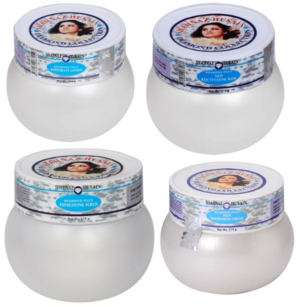 Shahnaz Husain Diamond Kit (Mask - 275GM, Lotion - 200GM, Cream - 175GM, Scrub - 175GM)
