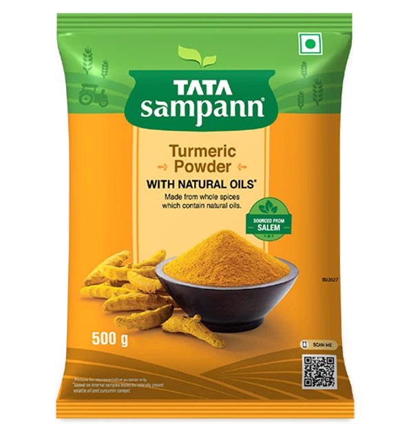 Tata Sampann Turmeric Powder - 500GM - 500gms