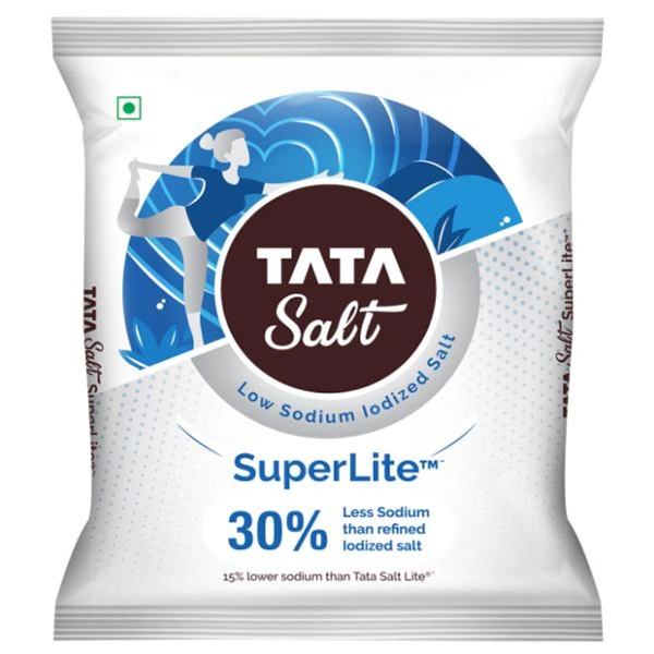 Tata Salt Tata Super Lite Salt - 1KG (12 Packs) - 12kgs