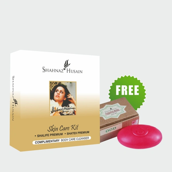Shahnaz Husain Skin Care Kit-2 (Shalife Premium 60GM + Shatex Premium 100GM) – Free OOD Soap 100GM