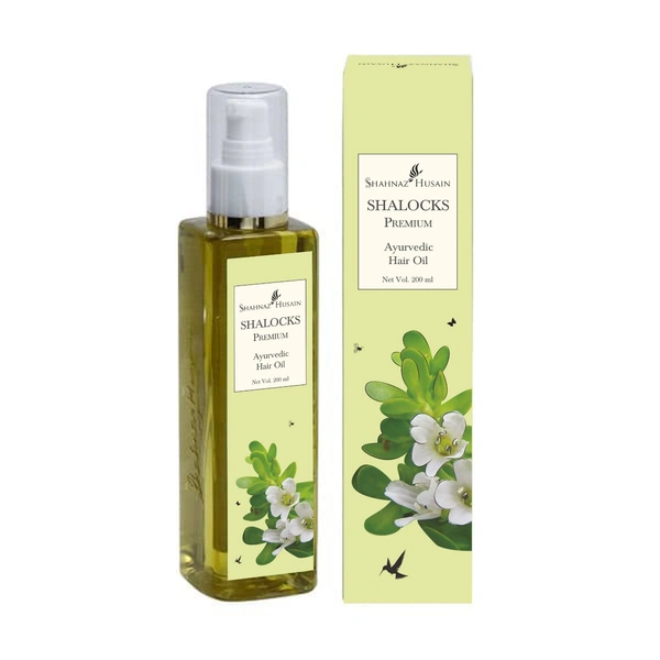 Shahnaz Husain Shalocks Premium Ayurvedic Oil- 200ML - 200mlt