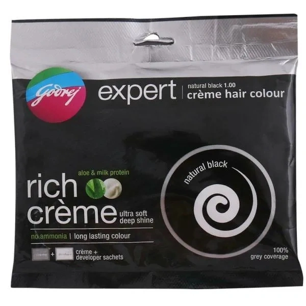 Godrej Rich Cream Hair Colour - Black