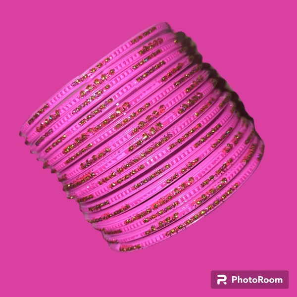 Sandip Bangles - Pink, 2/4