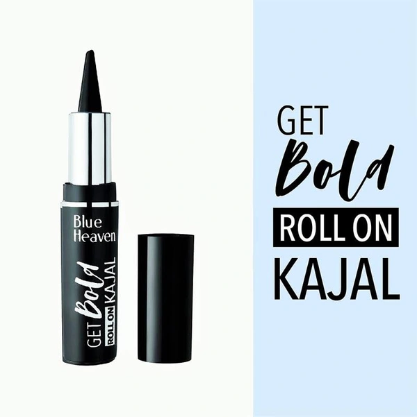 Blue Heaven Roll On Kajal - Black