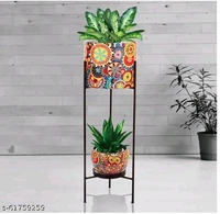 Mettal Pot Stand Dubble 