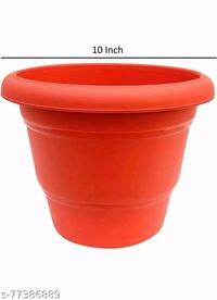 Fancy  Pot 10"( Mix Colour)