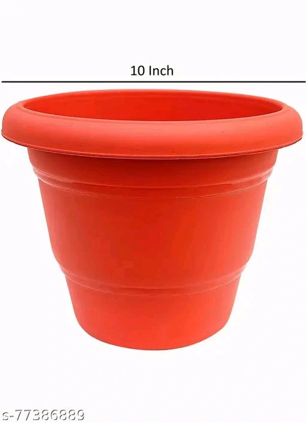 Fancy  Pot 10"( Mix Colour)