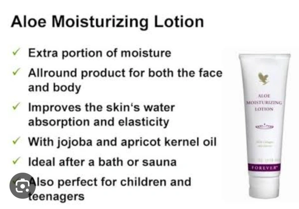 Aloe Moisturizing Lotion - White