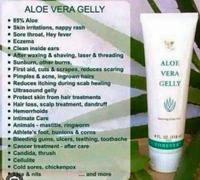Aloe Vera Gelly - White
