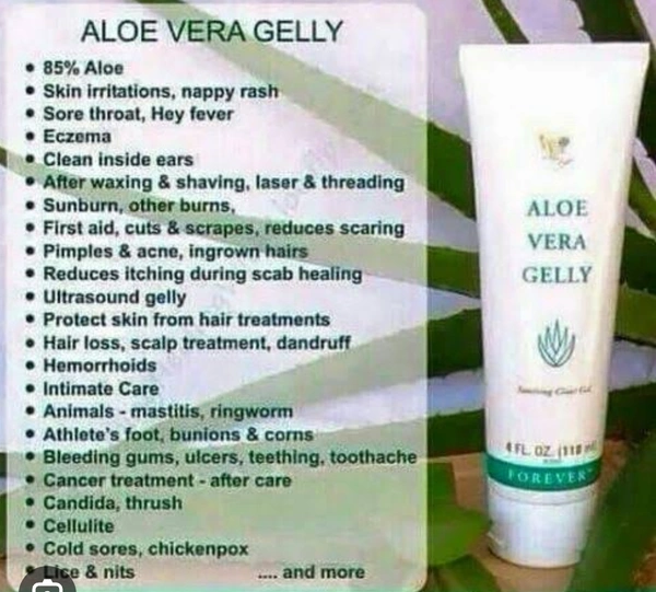 Aloe Vera Gelly - White