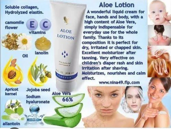 Aloe Lotion - White