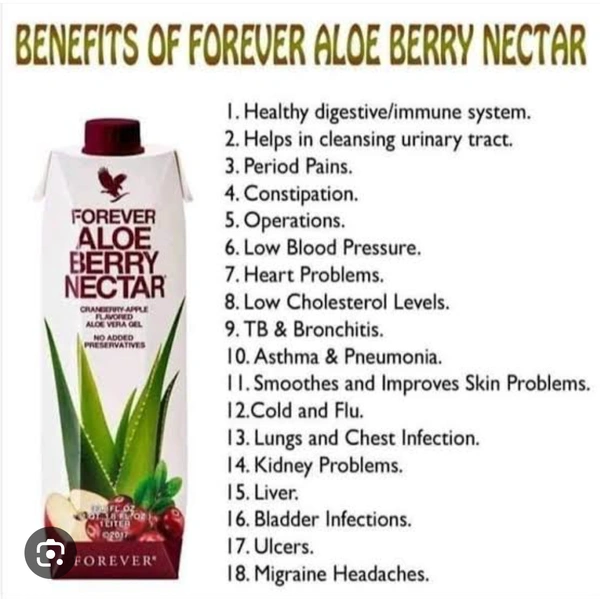 Forever Aloe Berry Nectar (TriPak - 3X330ml) - Purple