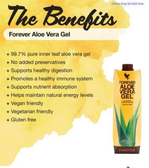  Forever Aloe Vera Gel (TriPak - 3X330ml) - Yellow, 350 ML
