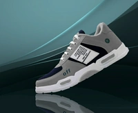 K' Footlance Running Shoes For Men - grey, 9