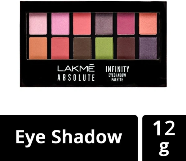 Lakmé Absolute Infinity Eye Shadow Palette 12 g - Multicolor