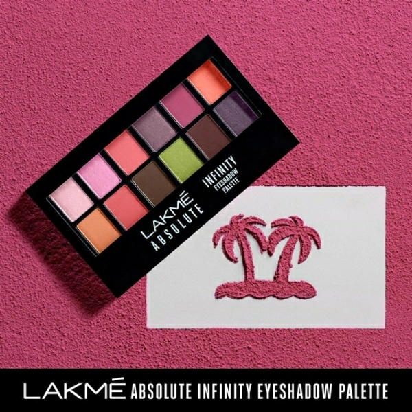 Lakmé Absolute Infinity Eye Shadow Palette 12 g - Multicolor