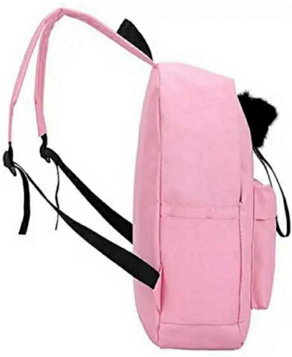 Nidhi Stylish Pink Backpack 20 L Backpack - 14 Days Return Policy, No questions asked., Black, Grey, Pink, Sky Blue, Capacity: 20 L