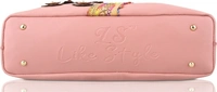 LIKE STYLE Women Pink Shoulder Bag - BEIGE, BLACK, BLUE, GREY, PINK, 14 Days Return Policy, No questions asked., Width x Height : 28 cm x 25 cm