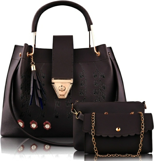 LIKE STYLE Women Pink Shoulder Bag - BEIGE, BLACK, BLUE, GREY, PINK, 14 Days Return Policy, No questions asked., Width x Height : 28 cm x 25 cm