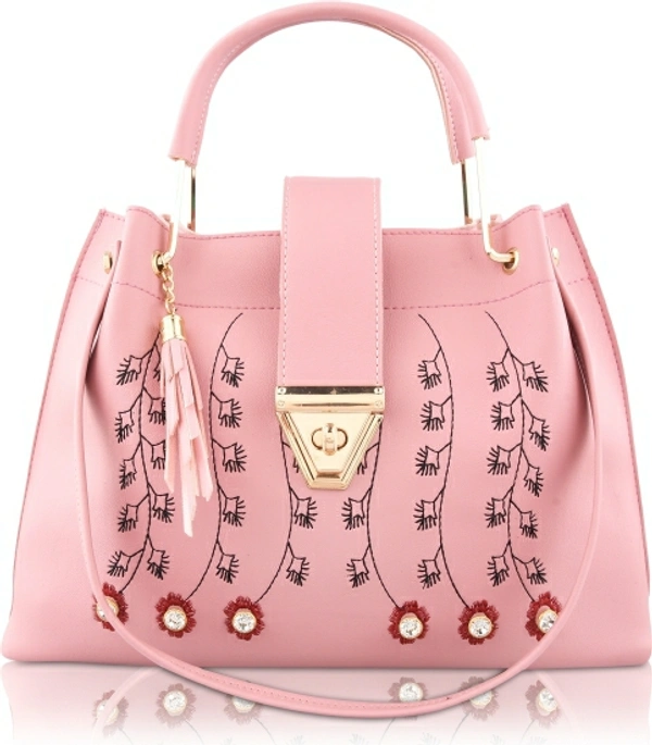 LIKE STYLE Women Pink Shoulder Bag - BEIGE, BLACK, BLUE, GREY, PINK, 14 Days Return Policy, No questions asked., Width x Height : 28 cm x 25 cm