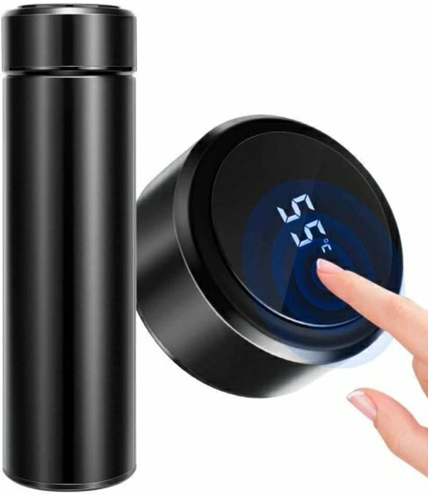curve creation Smart Vacuum Flasks Stainless Steel Water Thermal Bottle LED Temperature Display 500 ml Bottle - Capacity: 500 ml, 7 Days Return Policy, No questions asked.