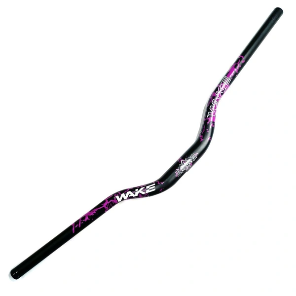 WAKE RISER Aluminum Alloy MTB Handlebar Mountain Bike Handle Bar Bicycle Cycling 780MM Anodized Handlebar