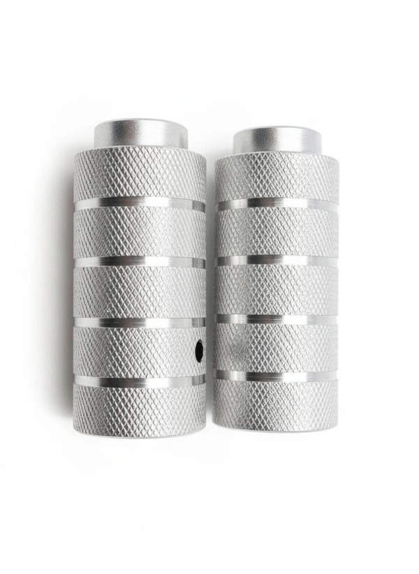 Alloy Stunt Foot Rest Sliver ( Foot Rest )