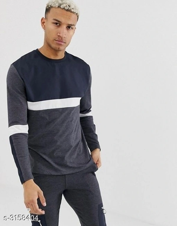 Heathered Slim Fit Crew-Neck T-shirt - L, cotton