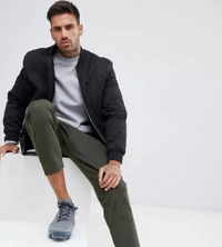 DESIGN organic sweatshirt in grey - cotton fleece, L