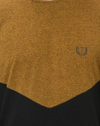 Striped Slim Fit Crew- Neck T-shirt - cotton blend, L (Chest Size: 40 in, Length Size: 28 in) 