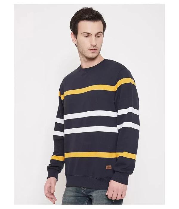 Men's Multi Full Sleeves Hooded Colorblocked Sweatshirt - cotton blend, XL (Chest Size: 46 in, Length Size: 28 in) 