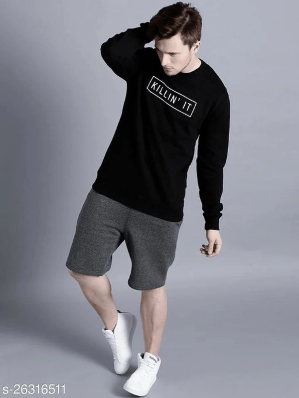 Killn'it Graphic Sweatshirt - wool, L (Chest Size: 42 in, Length Size: 29 in, Waist Size: 27 in, Hip Size: 27 in)