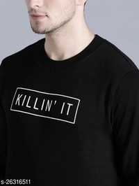 Killn'it Graphic Sweatshirt - wool, L (Chest Size: 42 in, Length Size: 29 in, Waist Size: 27 in, Hip Size: 27 in)