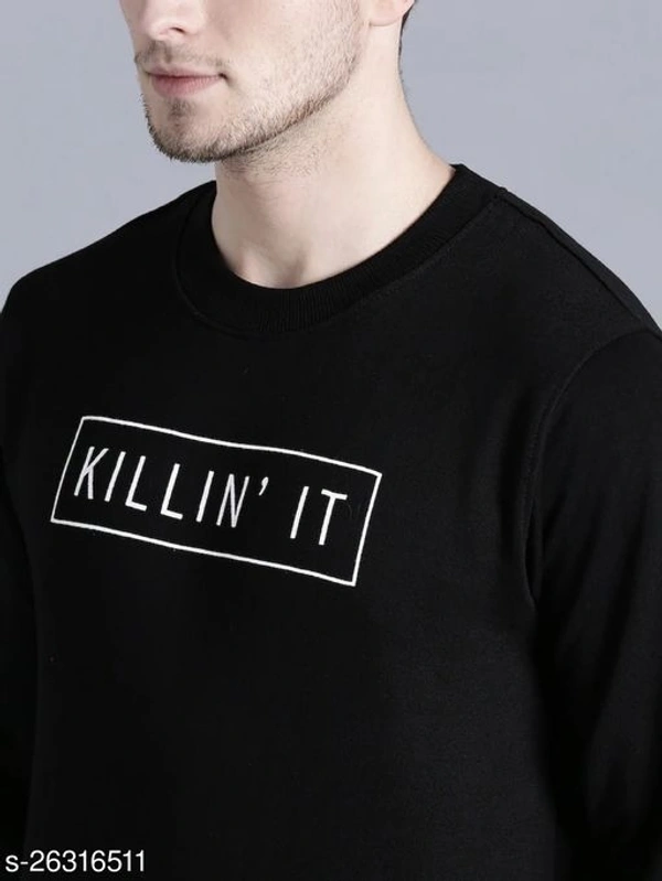 Killn'it Graphic Sweatshirt - wool, L (Chest Size: 42 in, Length Size: 29 in, Waist Size: 27 in, Hip Size: 27 in)