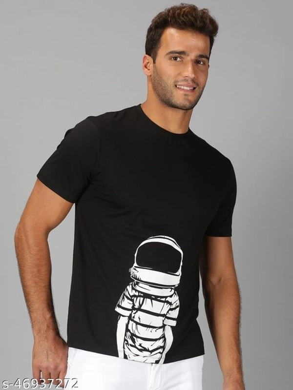 Space Boy Half Sleeves T-shirt - cotton, S