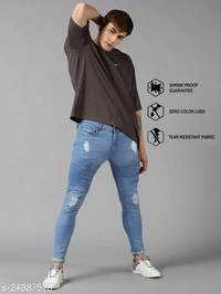 Drop Shoulder Printed Oversized T-shirt - cotton, S