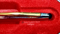 Pierre Cardin Paris Kriss Stylus  - Stylus to easily operate Touch Screen Devices , Body :Silver with Gold Clip, Ink :Blue , Regular size 