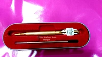 Pierre Cardin Beverly Hills Satin Gold Ball Pen - Free: One piece Pierre Cardin Black ball pen refill , Satin Gold body , Regular 
