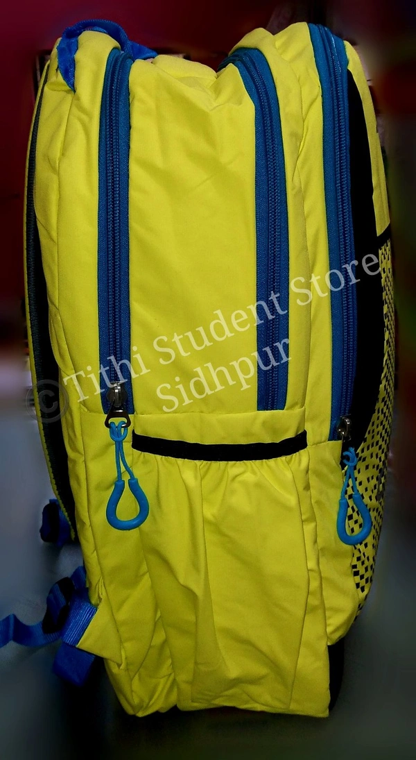 Designer Backpack TSS 122275 - Black + Blue , Black + Blue 