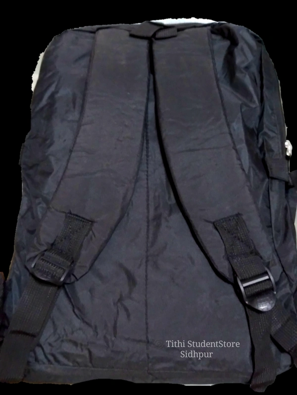 School Bag TSS01150 - Black, 18×12×5 inch, Light weight comfort with sturdy built quality 