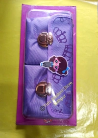Doll Purple High Capacity Pouch  - Purple , 22×10×7cm, Hurry up only one piece left 