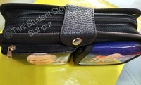 NBA Club USA Black High Capacity Pouch  - Hurry up Only one piece left. , Black , 21×10×6.5 cm